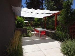 Mid Century Modern Landscape Design and Installation - Before and After Photos Albuquerque NM