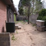 Mid Century Modern Landscape Design and Installation - Before and After Photos Albuquerque NM