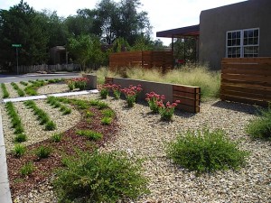 Wilway Modern Landscape Design and Installation - Before and After Photos Albuquerque NM